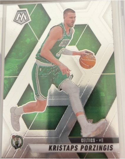 2024-25 Panini Mosaic #69 Kristaps Porzingis — front