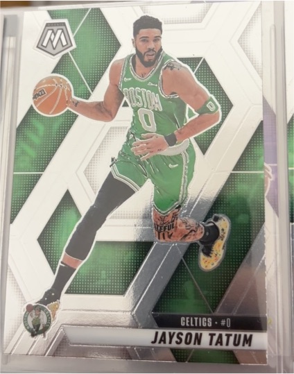 2024-25 Panini Mosaic #188 Jayson Tatum — front