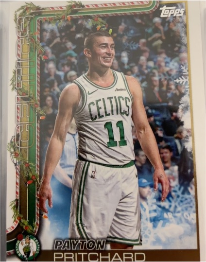 2025-26 Topps Holiday #H4 Payton Pritchard — front