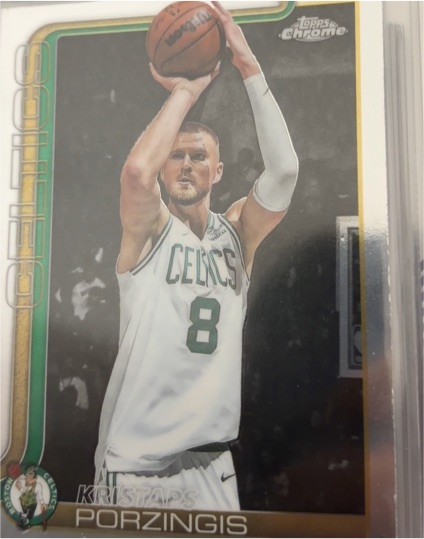 2025-26 Topps Chrome #41 Kristaps Porzingis — front