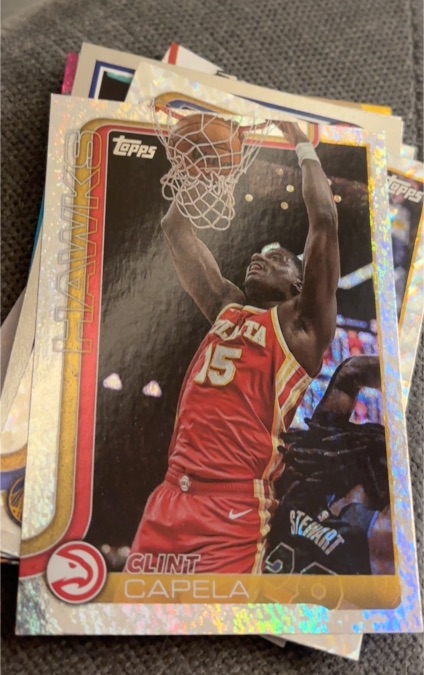2025-26 Topps #63 Clint Capela — front