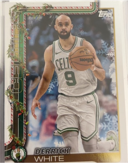 2025-26 Topps Holiday #H6 Derrick White — front