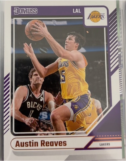2024 Donruss #163 Austin Reaves Los Angeles Lakers — front