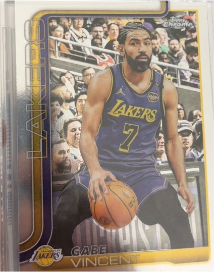 2025-26 Topps Chrome #119 Gabe Vincent — front