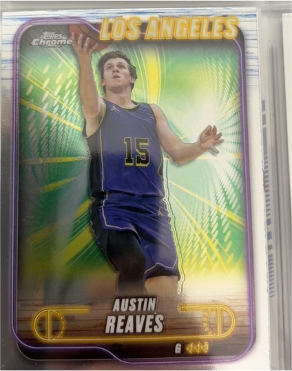 2024-25 Topps Chrome #87 Austin Reaves — front