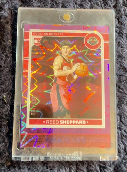 2024-25 Panini NBA Hoops #233 Reed Sheppard — front