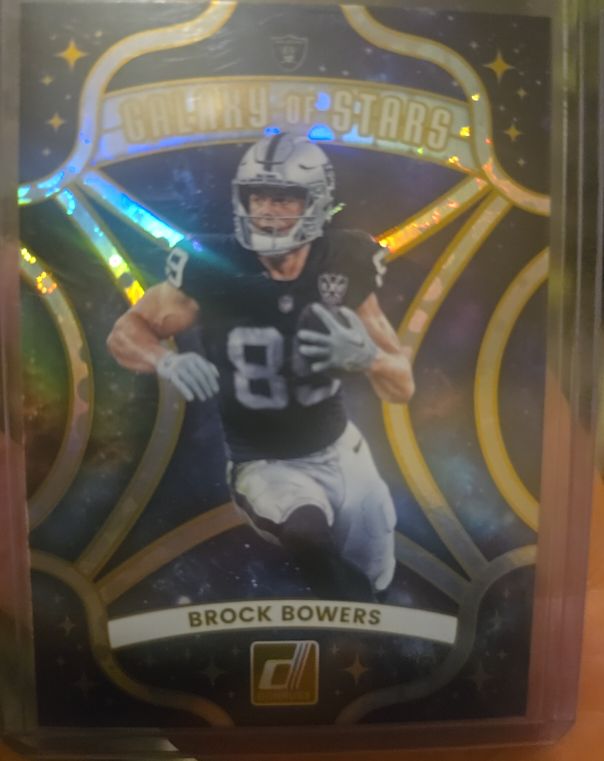 2025 Panini Donruss #11 Brock Bowers Galaxy of Stars — front