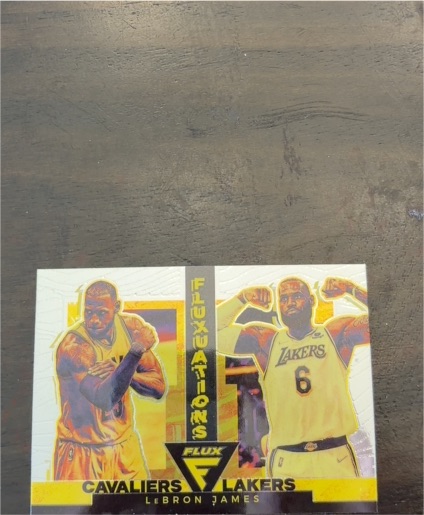 2022-23 Panini Flux #2 LeBron James Fluxuations — front