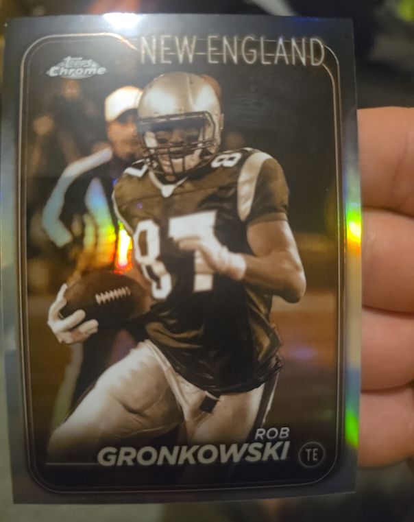 2024 Topps Chrome #121 Rob Gronkowski — front