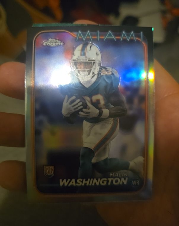2024 Topps Chrome #254 Malik Washington — front