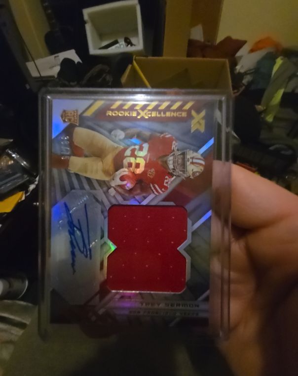 2020 Panini Rookie Xcellence Trey Sermon — front
