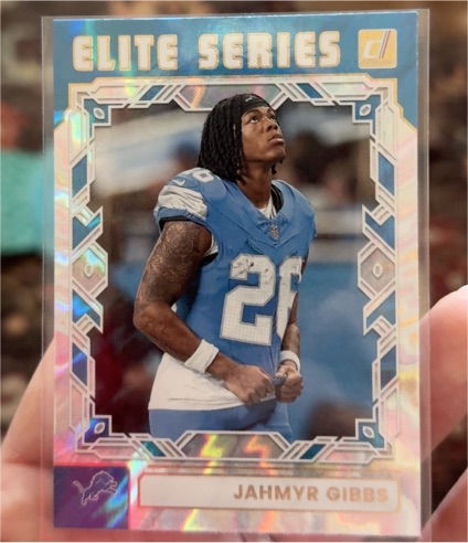 2025 Donruss Elite Series #TES-JGI Jahmyr Gibbs — front