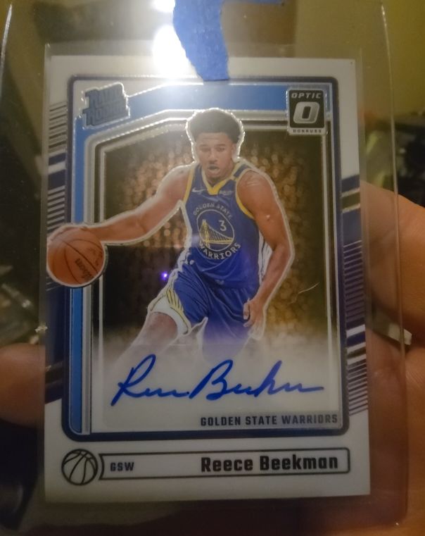2024-25 Donruss Optic #323 Reece Beekman — front