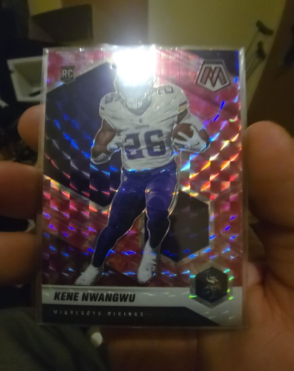 2021 Panini Mosaic #RC Kene Nwangwu — front