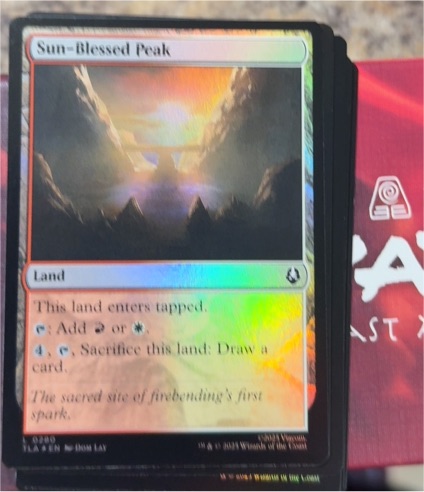 2023 Magic: The Gathering #300 Sun-Blessed Peak — front