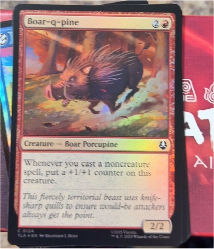 Avatar: The Last Airbender #124 Boar-q-pine — front