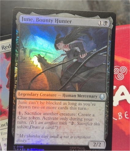 2023 Magic: The Gathering #106 June, Bounty Hunter — front