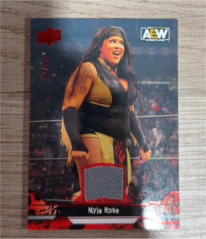 2023 Upper Deck AEW #54 Nyla Rose — front