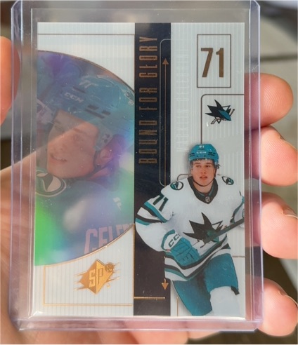 2024-25 Upper Deck SPx #71 Macklin Celebrini — front