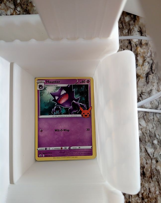 2021 Pokemon TCG Chilling Reign #057 Haunter — front