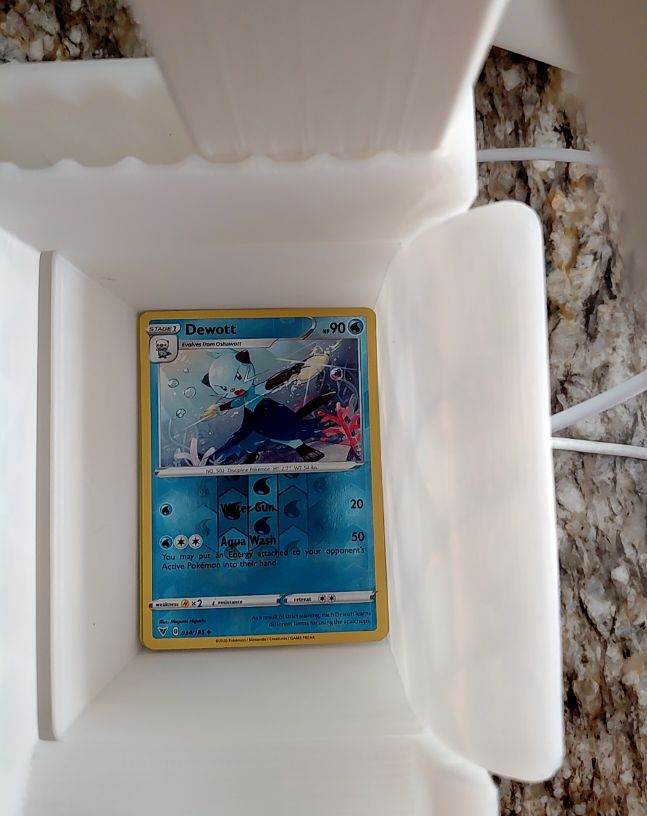 2020 Pokemon Sword & Shield Vivid Voltage #034 Dewott — front