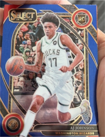 2024-25 Panini Select #300 AJ Johnson — front