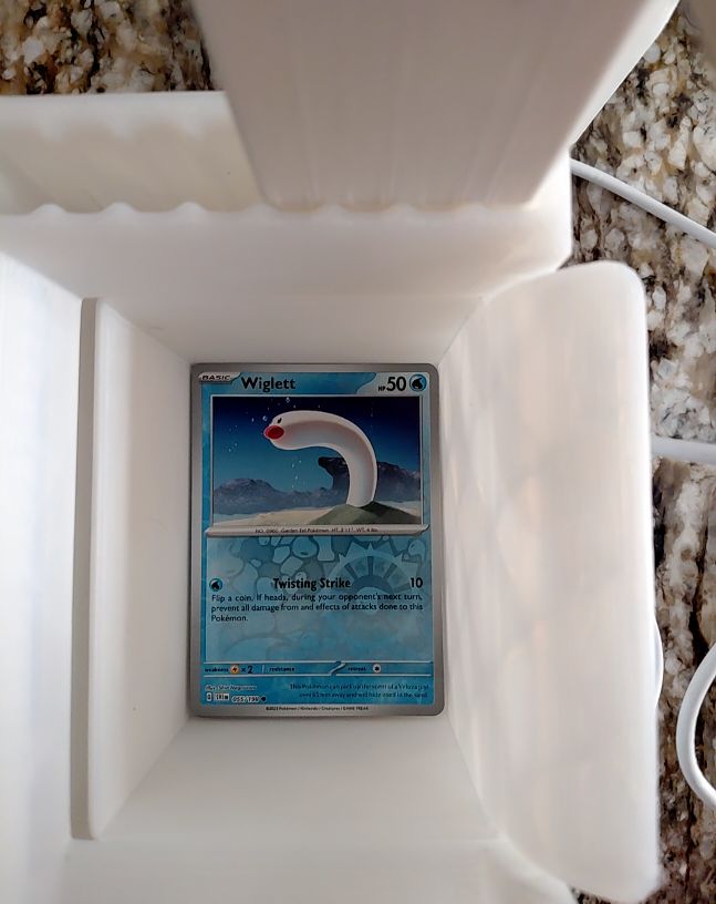 2024 Pokemon TCG Scarlet & Violet #55 Wiglett — front