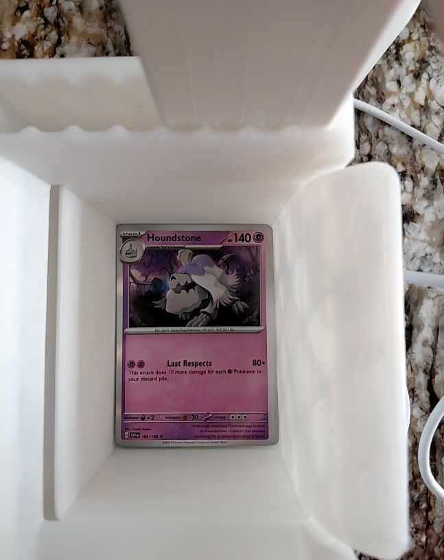 2023 Pokémon Scarlet & Violet Paldean Fates #106 Houndstone — front