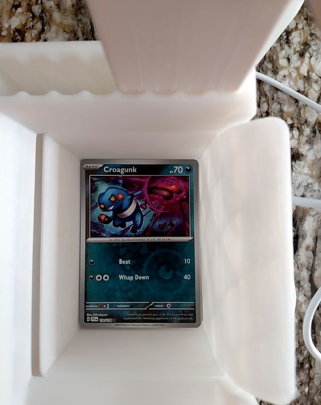2023 Pokemon Scarlet & Violet #130 Croagunk — front