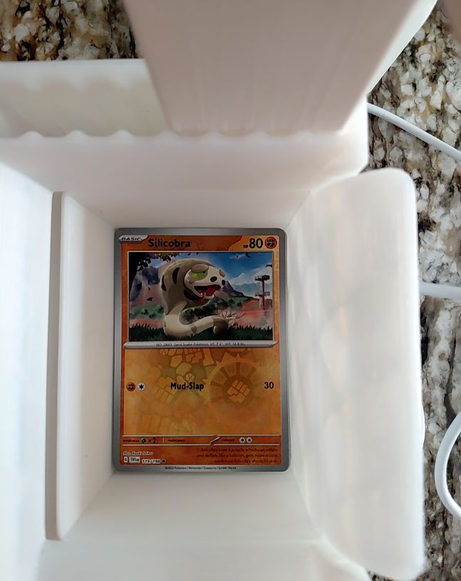 2024 Pokémon Scarlet & Violet #119 Silicobra — front