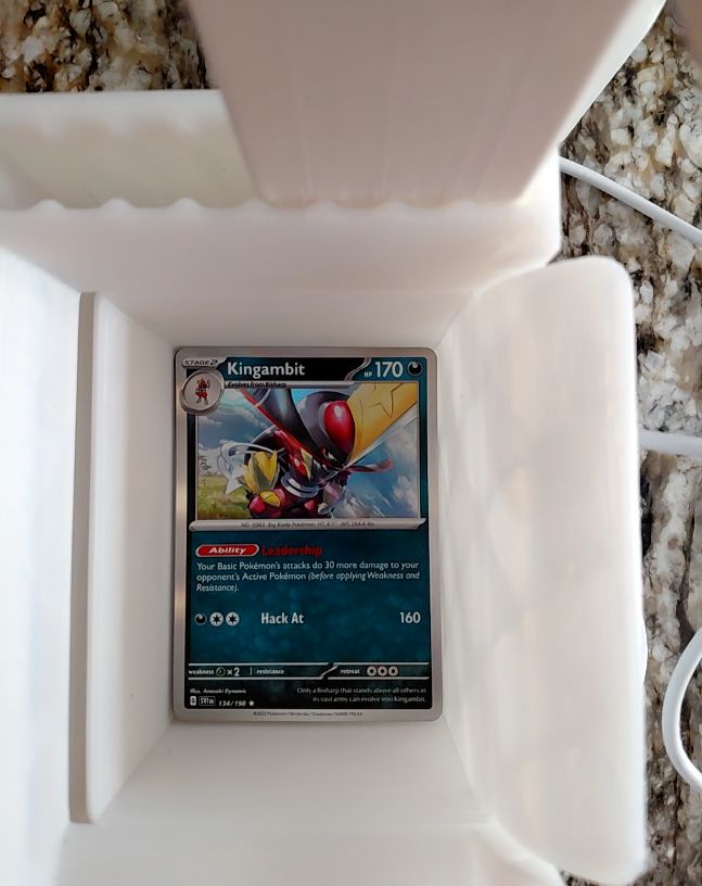 2023 Pokémon Scarlet & Violet #134 Kingambit — front