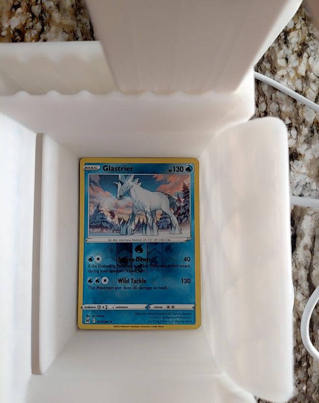 2022 Pokémon #051 Glastrier — front