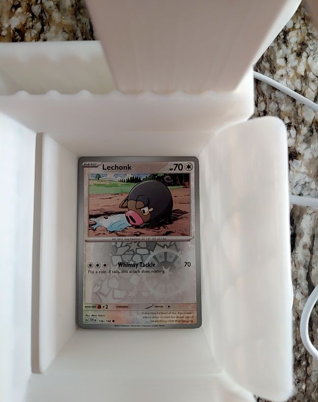 2023 Pokémon Paldean Fates #071 Lechonk — front