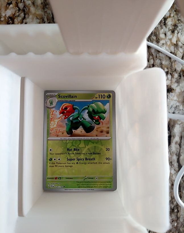 2023 Pokémon Scarlet & Violet Obsidian Flames #025 Scovillain — front