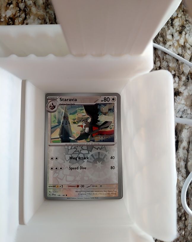 Pokémon TCG Scarlet & Violet #149 Staravia — front