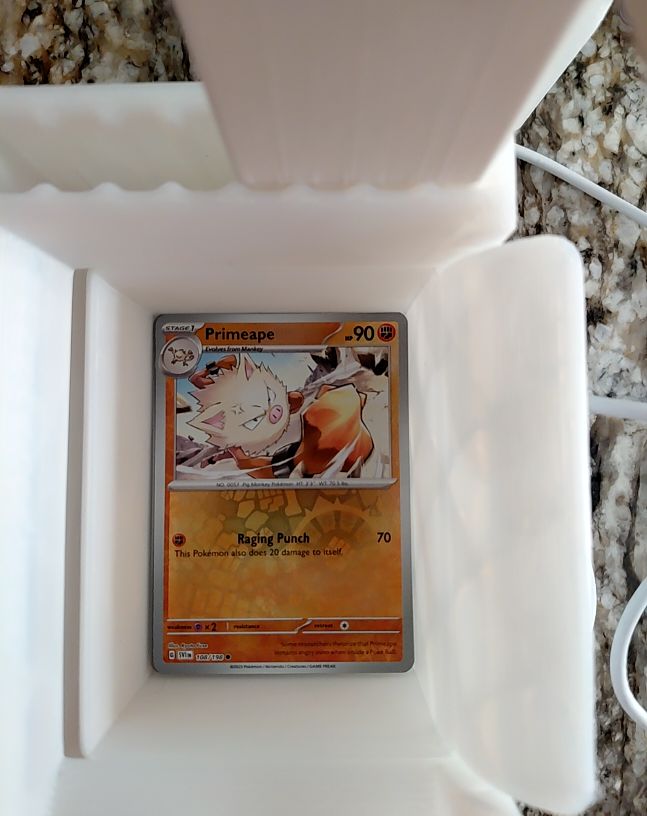 2023 Pokémon TCG Scarlet & Violet Paldean Fates #046 Primeape — front