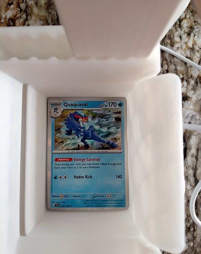 2023 Pokémon Scarlet & Violet #054 Quaquaval — front