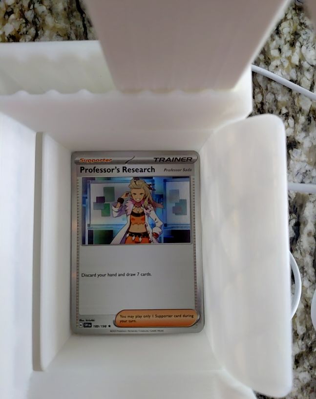 2023 Pokémon TCG Scarlet & Violet #189 Professor's Research (Professor Sada) — front