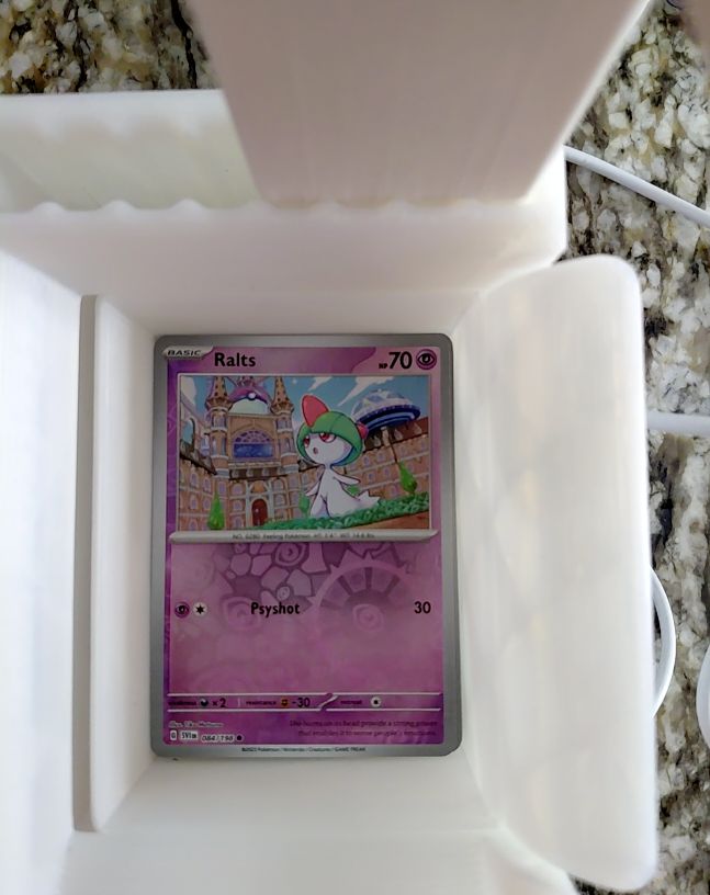 2023 Pokémon Scarlet & Violet Paldean Fates #027 Ralts — front
