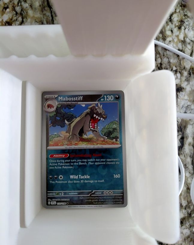 2023 Pokémon Scarlet & Violet #137 Mabosstiff — front