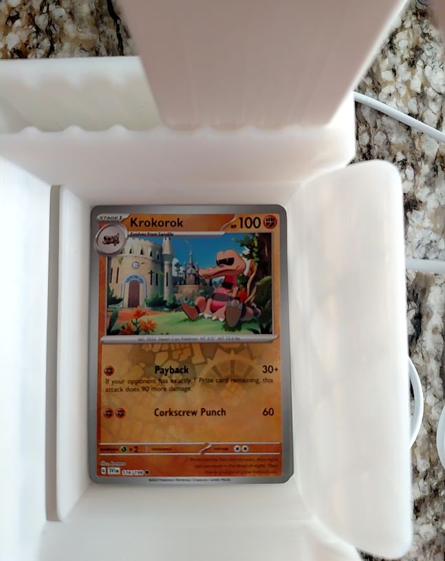 2023 Pokémon Scarlet & Violet #116 Krokorok — front