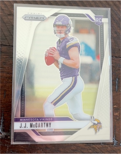 2024 Panini Prizm #400 J.J. McCarthy — front