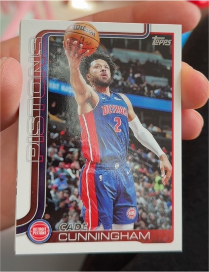 2025-26 Topps #40 Cade Cunningham — front