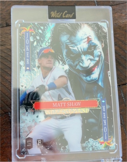 2025 Wild Card Multi Jokers Wild Joker 1/1 Matt Shaw — front
