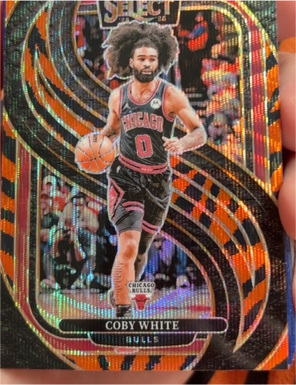 2024-25 Panini Select Premier Level #126 Coby White — front
