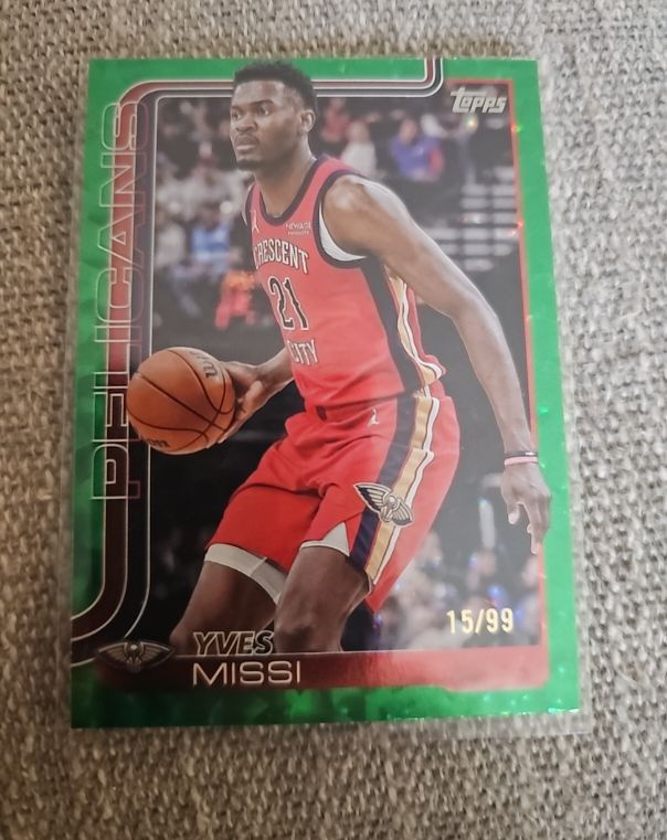 2025-26 Topps Basketball #191 Yves Missi — front