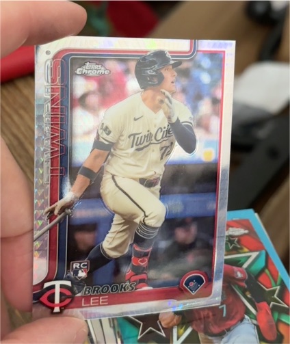 2025 Topps Chrome #234 Brooks Lee — front