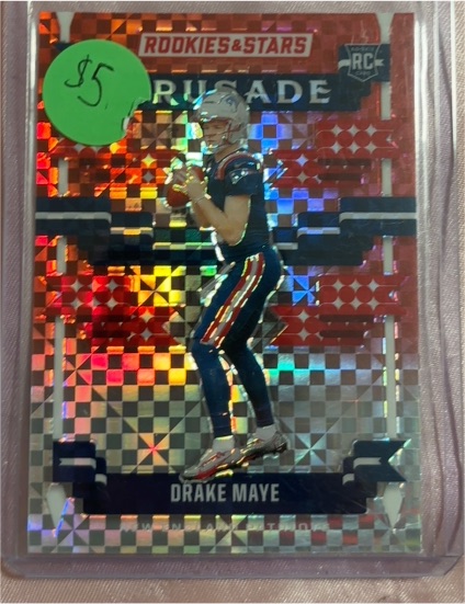 2024 Panini Rookies & Stars Crusade #C-DM Drake Maye — front
