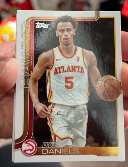 2025-26 Topps #64 Dyson Daniels — front