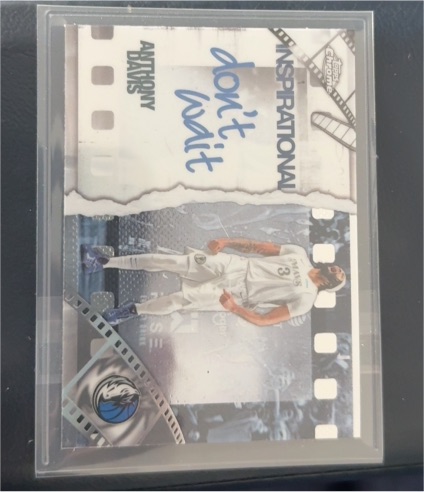 2025-26 Topps Chrome #IP-13 Anthony Davis Inspirational — front